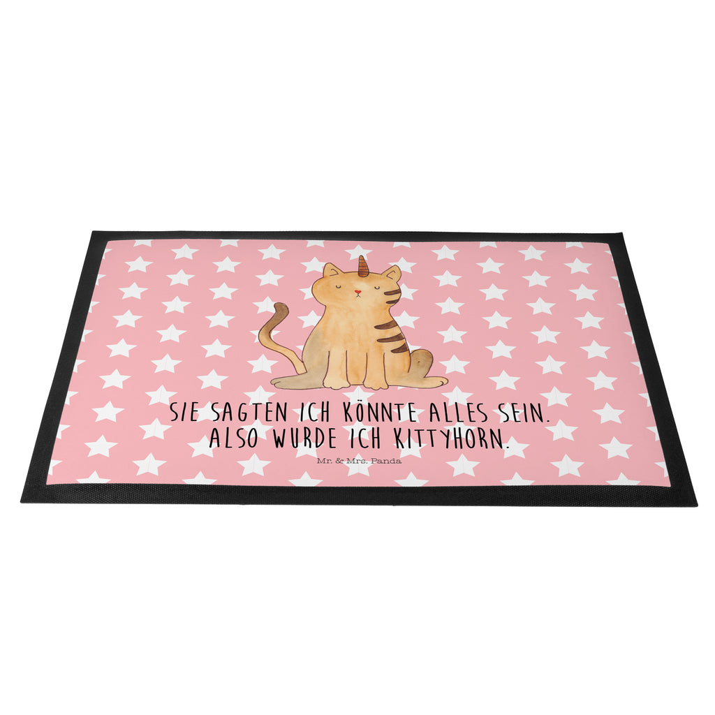 Fußmatte Einhorn Katze Einhorn, Unicorn, Katzer, Mieze, Regenbogen, Glitzer, Einhornpower, Erwachsenwerden, Katze, Katzenhorn, Einhornkatze, Kittyhorn Türvorleger, Schmutzmatte, Fußabtreter, Matte, Schmutzfänger, Fußabstreifer, Schmutzfangmatte, Türmatte, Motivfußmatte,  Haustürmatte, Vorleger  Einhorn, Einhörner, Einhorn Deko, Pegasus, Unicorn