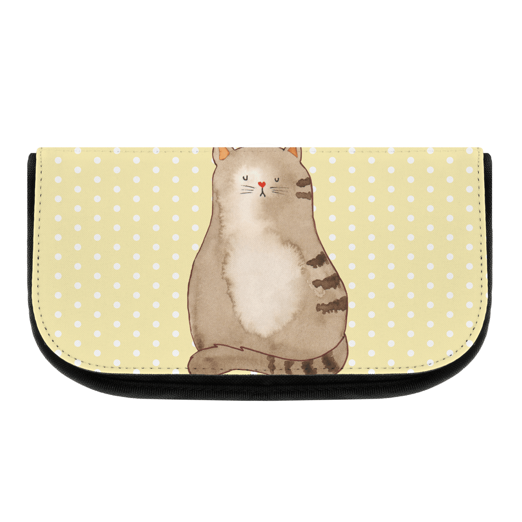 Kosmetiktasche Katze sitzend Kosmetikbeutel, Kulturtasche, Kulturbeutel, Schminktasche, Make-Up Tasche, Katze, Katzenmotiv, Katzenfan, Katzendeko, Katzenfreund, Katzenliebhaber, Katzenprodukte, Katzenartikel, Katzenaccessoires, Katzensouvenirs, Katzenliebhaberprodukte, Katzenmotive, Katzen, Kater, Mietze, Cat, Cats, Katzenhalter, Katzenbesitzerin, Haustier, Katzenliebe, Lebensinhalt, Liebe, Mittelpunkt, Familie