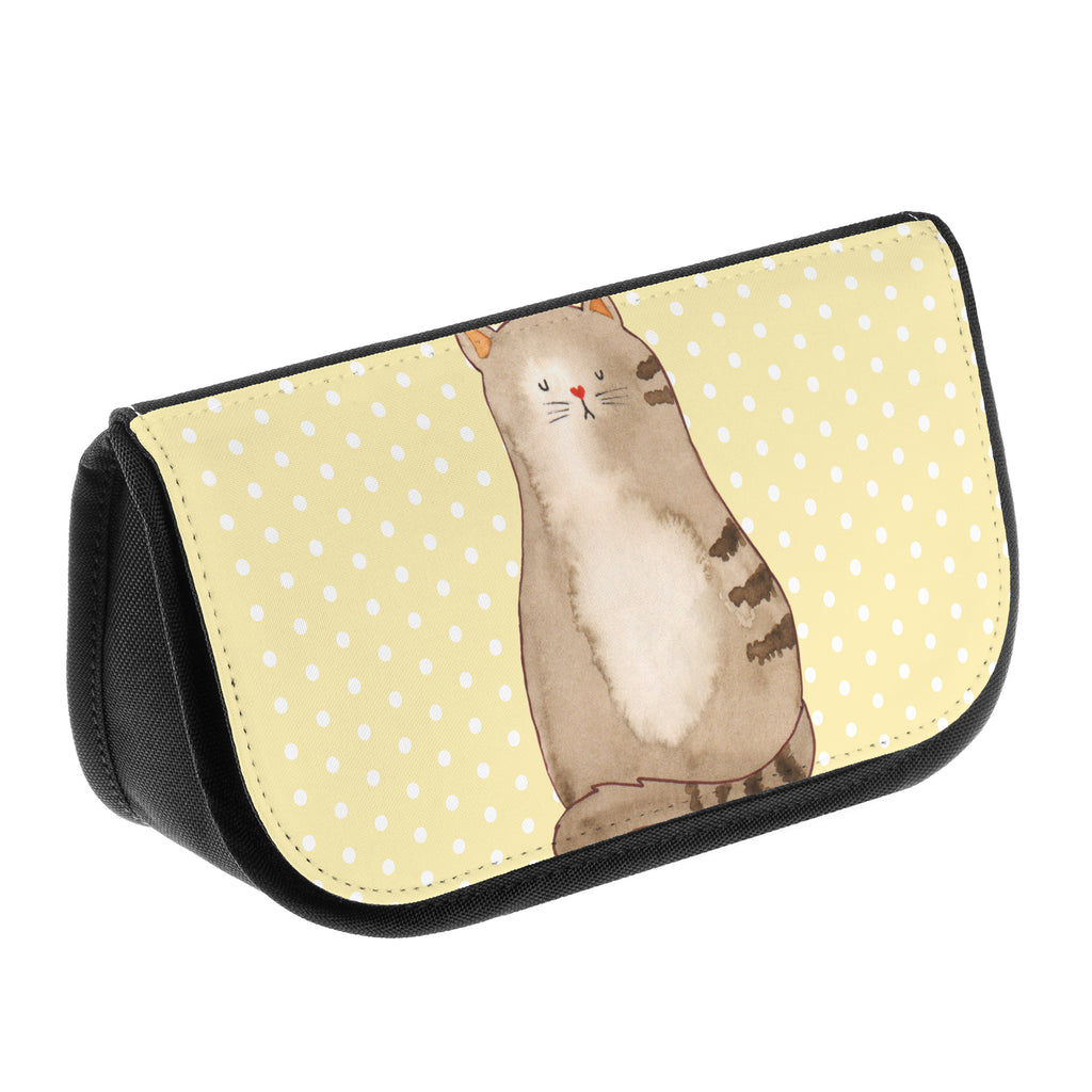Kosmetiktasche Katze sitzend Kosmetikbeutel, Kulturtasche, Kulturbeutel, Schminktasche, Make-Up Tasche, Katze, Katzenmotiv, Katzenfan, Katzendeko, Katzenfreund, Katzenliebhaber, Katzenprodukte, Katzenartikel, Katzenaccessoires, Katzensouvenirs, Katzenliebhaberprodukte, Katzenmotive, Katzen, Kater, Mietze, Cat, Cats, Katzenhalter, Katzenbesitzerin, Haustier, Katzenliebe, Lebensinhalt, Liebe, Mittelpunkt, Familie