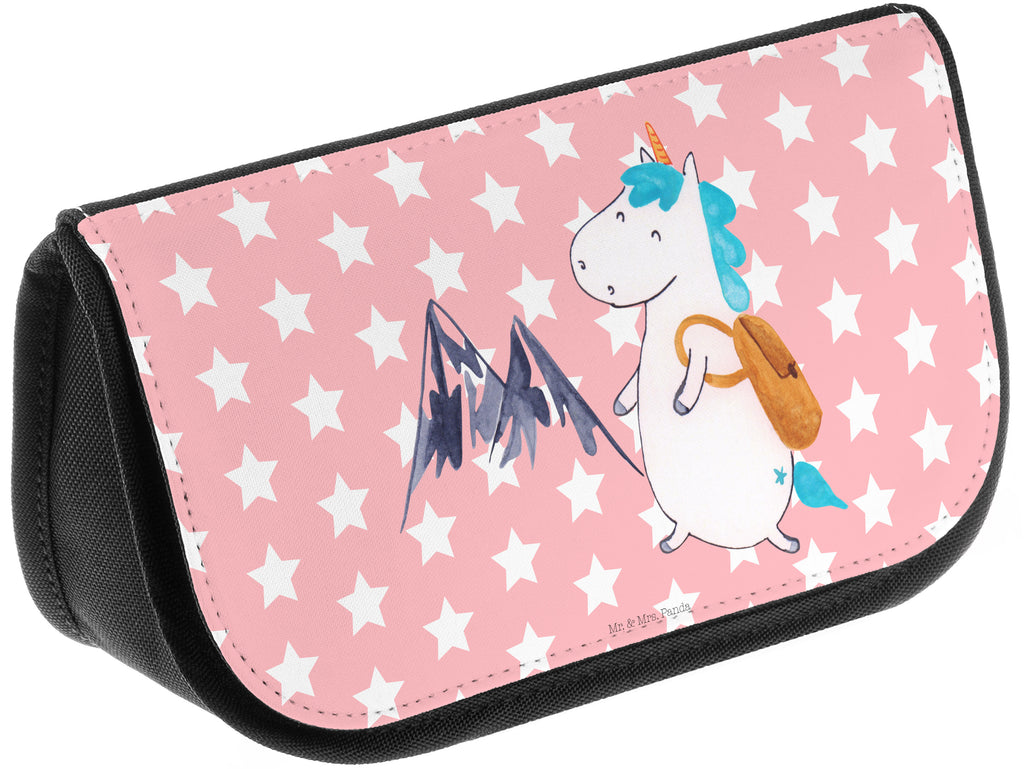Kosmetiktasche Einhorn Bergsteiger Kosmetikbeutel, Kulturtasche, Kulturbeutel, Schminktasche, Make-Up Tasche, Einhorn, Einhörner, Einhorn Deko, Pegasus, Unicorn, Bergsteiger, Abenteuer, Berge, Abenteurer, Weltenbummler, Weltreise, Reisen, Urlaub, Entdecker