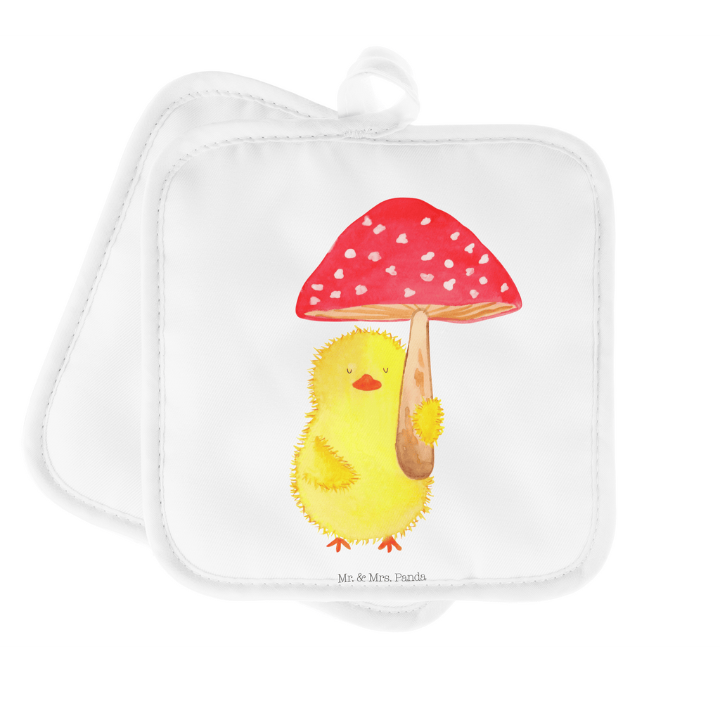 2er Set Topflappen  Küken Fliegenpilz Topflappen, Topfuntersetzer, Ofenhandschuh, Topflappen Set, Topflappen lustig, Topflappen mit Spruch, Ostern, Osterhase, Ostergeschenke, Osternest, Osterdeko, Geschenk zu Ostern, Küken, Fliegenpilz, Glückspilz, Frohe Ostern, Ostergrüße