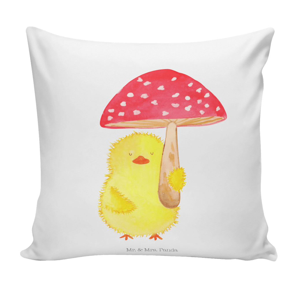 40x40 Kissen Küken Fliegenpilz Kissenhülle, Kopfkissen, Sofakissen, Dekokissen, Motivkissen, Ostern, Osterhase, Ostergeschenke, Osternest, Osterdeko, Geschenk zu Ostern, Küken, Fliegenpilz, Glückspilz, Frohe Ostern, Ostergrüße