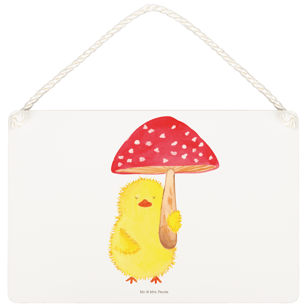 Deko Schild Küken Fliegenpilz Dekoschild, Deko Schild, Schild, Tür Schild, Türschild, Holzschild, Wandschild, Wanddeko, Ostern, Osterhase, Ostergeschenke, Osternest, Osterdeko, Geschenk zu Ostern, Küken, Fliegenpilz, Glückspilz, Frohe Ostern, Ostergrüße