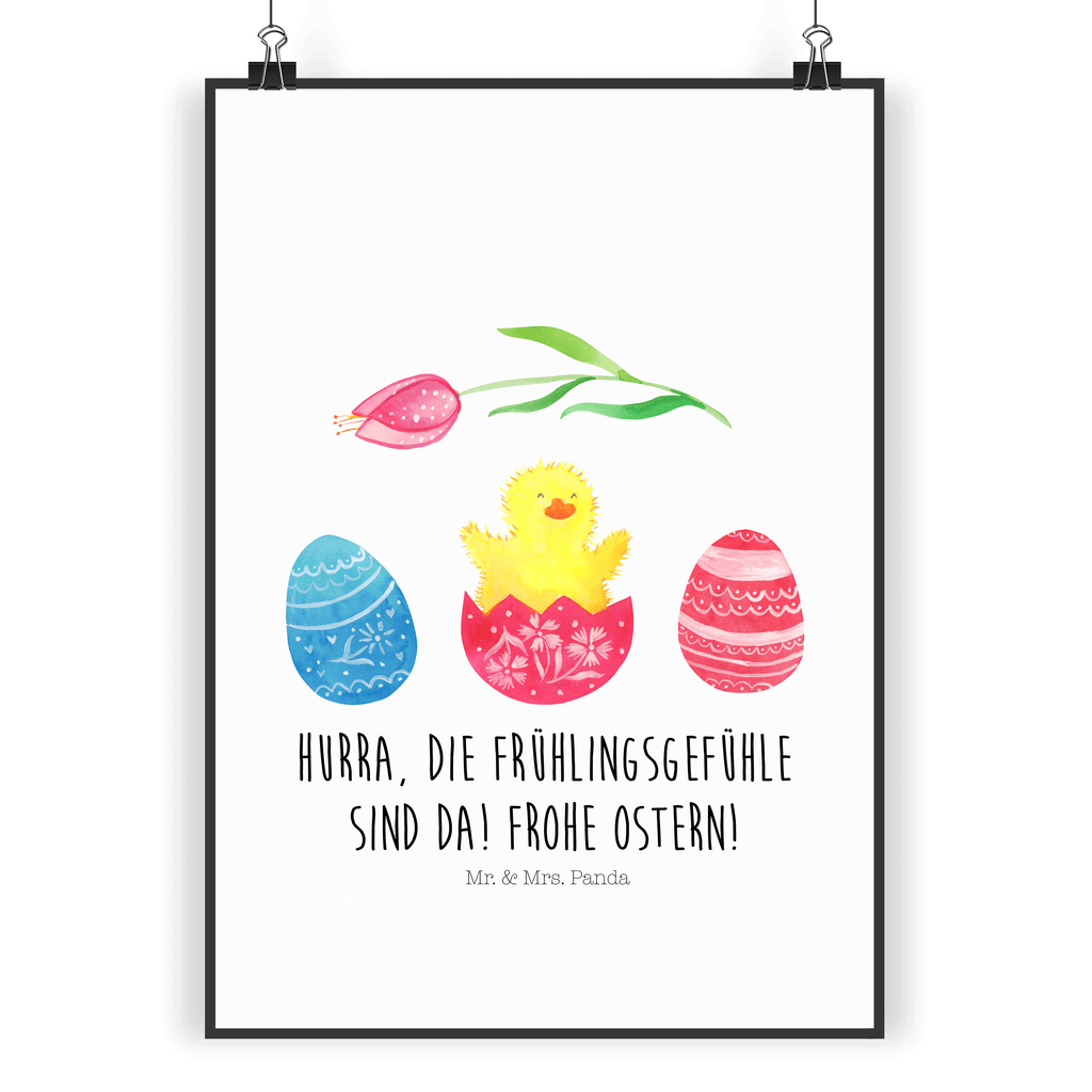 Poster Küken geschlüpft Poster, Wandposter, Bild, Wanddeko, Küchenposter, Kinderposter, Wanddeko Bild, Raumdekoration, Wanddekoration, Handgemaltes Poster, Mr. & Mrs. Panda Poster, Designposter, Kunstdruck, Posterdruck, Ostern, Osterhase, Ostergeschenke, Osternest, Osterdeko, Geschenk zu Ostern, Küken, Osterei, Ostereier, Ei, Frühlingsgefühle, Freude, Grüße, liebe Grüße, Frohe Ostern, Ostergrüße