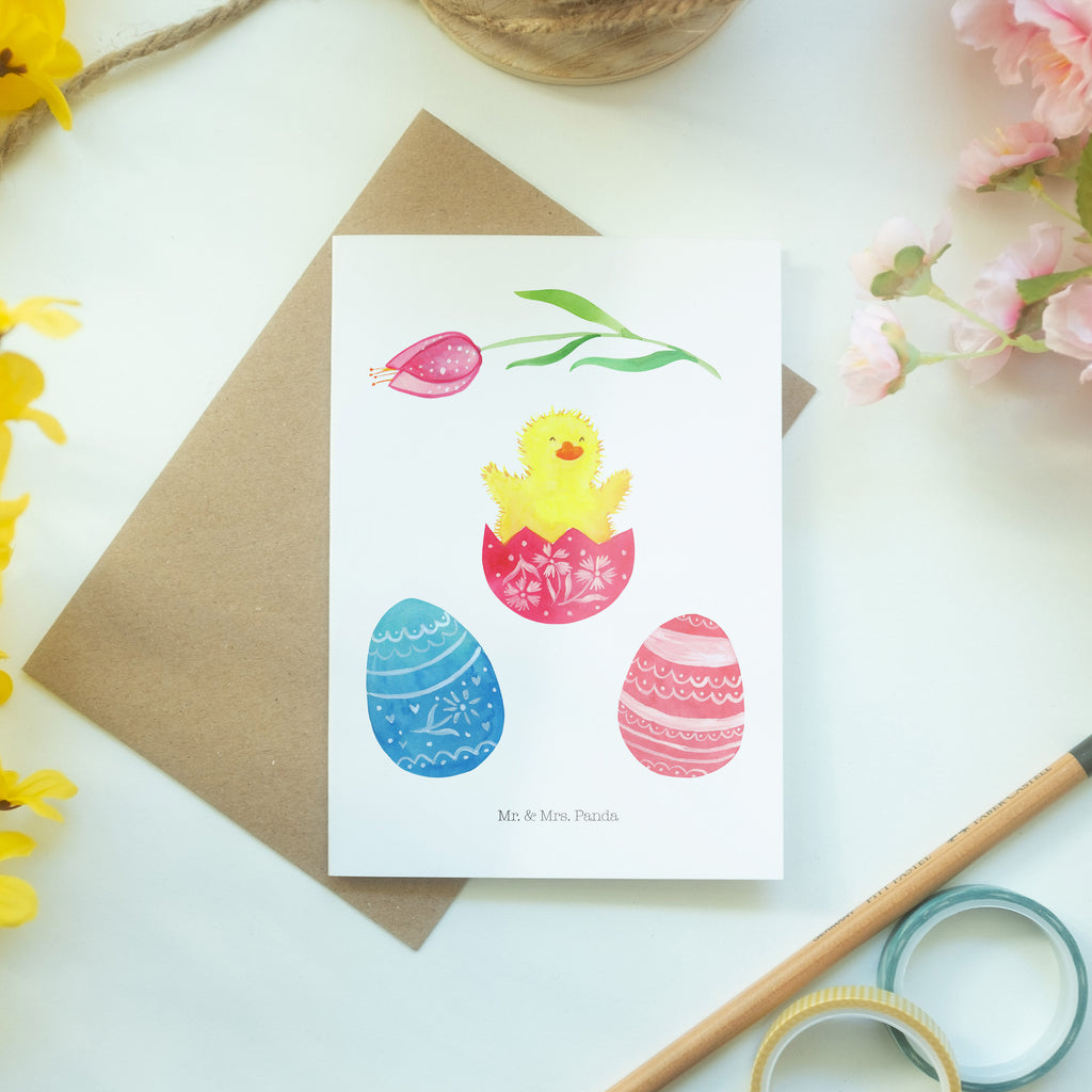 Grußkarte Küken geschlüpft Klappkarte, Einladungskarte, Glückwunschkarte, Hochzeitskarte, Geburtstagskarte, Karte, Ostern, Osterhase, Ostergeschenke, Osternest, Osterdeko, Geschenk zu Ostern, Küken, Osterei, Ostereier, Ei, Frühlingsgefühle, Freude, Grüße, liebe Grüße, Frohe Ostern, Ostergrüße