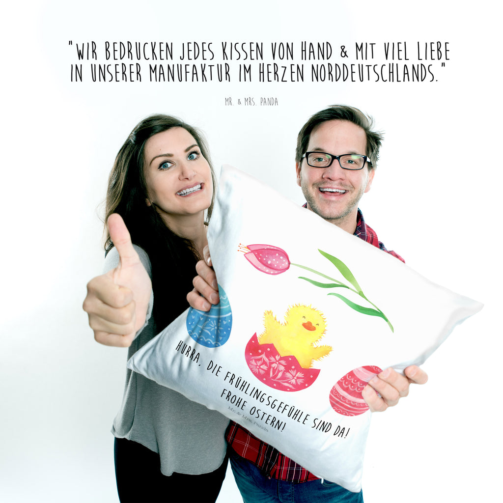 40x40 Kissen Küken geschlüpft Kissenhülle, Kopfkissen, Sofakissen, Dekokissen, Motivkissen, Ostern, Osterhase, Ostergeschenke, Osternest, Osterdeko, Geschenk zu Ostern, Küken, Osterei, Ostereier, Ei, Frühlingsgefühle, Freude, Grüße, liebe Grüße, Frohe Ostern, Ostergrüße