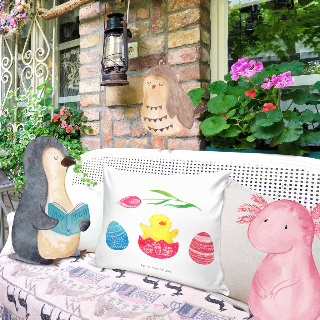 40x40 Kissen Küken geschlüpft Kissenhülle, Kopfkissen, Sofakissen, Dekokissen, Motivkissen, Ostern, Osterhase, Ostergeschenke, Osternest, Osterdeko, Geschenk zu Ostern, Küken, Osterei, Ostereier, Ei, Frühlingsgefühle, Freude, Grüße, liebe Grüße, Frohe Ostern, Ostergrüße