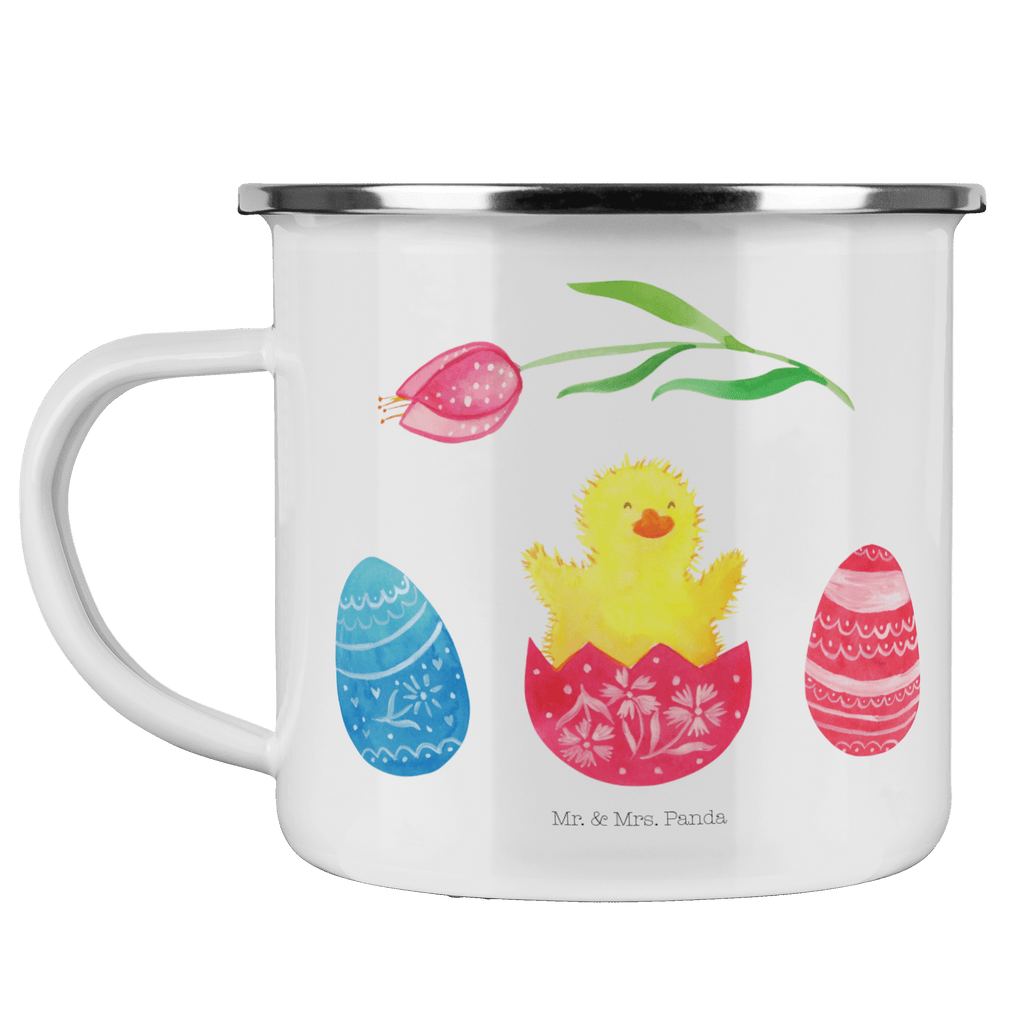 Camping Emaille Tasse Küken geschlüpft Campingtasse, Trinkbecher, Metalltasse, Outdoor Tasse, Emaille Trinkbecher, Blechtasse Outdoor, Emaille Campingbecher, Edelstahl Trinkbecher, Metalltasse für Camping, Kaffee Blechtasse, Camping Tasse Metall, Ostern, Osterhase, Ostergeschenke, Osternest, Osterdeko, Geschenk zu Ostern, Küken, Osterei, Ostereier, Ei, Frühlingsgefühle, Freude, Grüße, liebe Grüße, Frohe Ostern, Ostergrüße