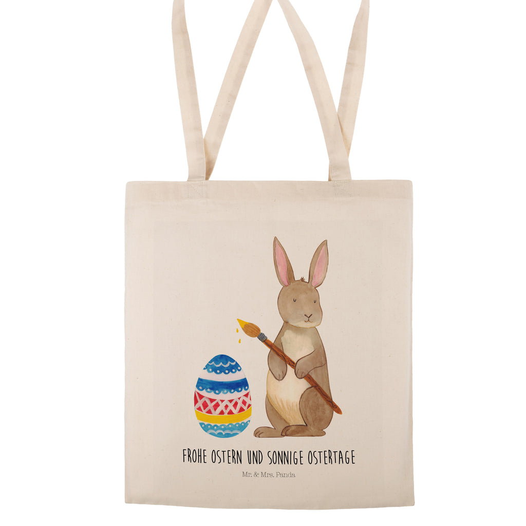 Tragetasche Hase Eiermalen Beuteltasche, Beutel, Einkaufstasche, Jutebeutel, Stoffbeutel, Ostern, Osterhase, Ostergeschenke, Osternest, Osterdeko, Geschenk zu Ostern, Frohe Ostern, Ostergrüße, Osterblume, Osterei, bemalte Ostereier, Hase, Kaninchen, Eiermalen