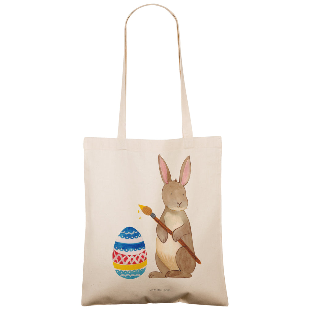 Tragetasche Hase Eiermalen Beuteltasche, Beutel, Einkaufstasche, Jutebeutel, Stoffbeutel, Ostern, Osterhase, Ostergeschenke, Osternest, Osterdeko, Geschenk zu Ostern, Frohe Ostern, Ostergrüße, Osterblume, Osterei, bemalte Ostereier, Hase, Kaninchen, Eiermalen