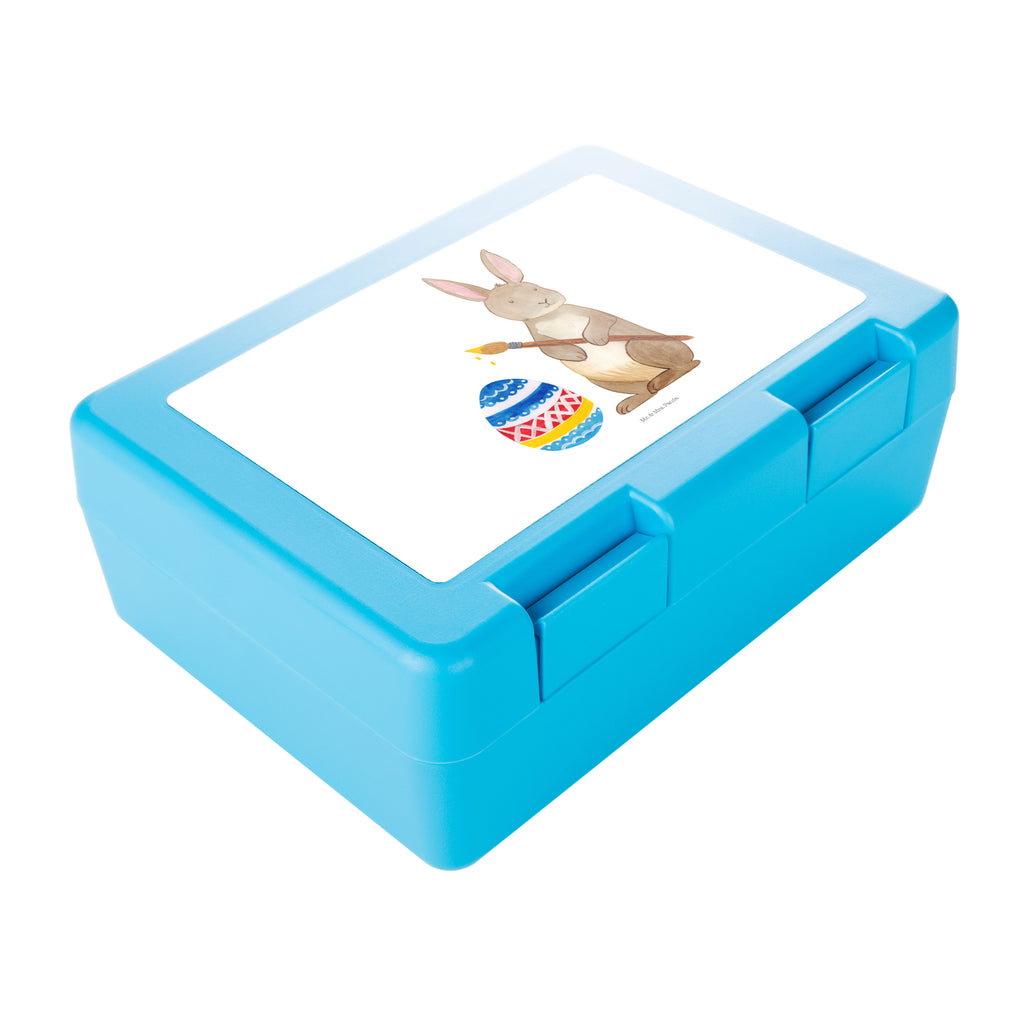 Brotdose Hase Eiermalen Brotbox, Snackbox, Lunch box, Butterbrotdose, Brotzeitbox, Ostern, Osterhase, Ostergeschenke, Osternest, Osterdeko, Geschenk zu Ostern, Frohe Ostern, Ostergrüße, Osterblume, Osterei, bemalte Ostereier, Hase, Kaninchen, Eiermalen