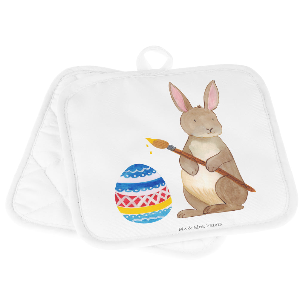 2er Set Topflappen  Hase Eiermalen Topflappen, Topfuntersetzer, Ofenhandschuh, Topflappen Set, Topflappen lustig, Topflappen mit Spruch, Ostern, Osterhase, Ostergeschenke, Osternest, Osterdeko, Geschenk zu Ostern, Frohe Ostern, Ostergrüße, Osterblume, Osterei, bemalte Ostereier, Hase, Kaninchen, Eiermalen