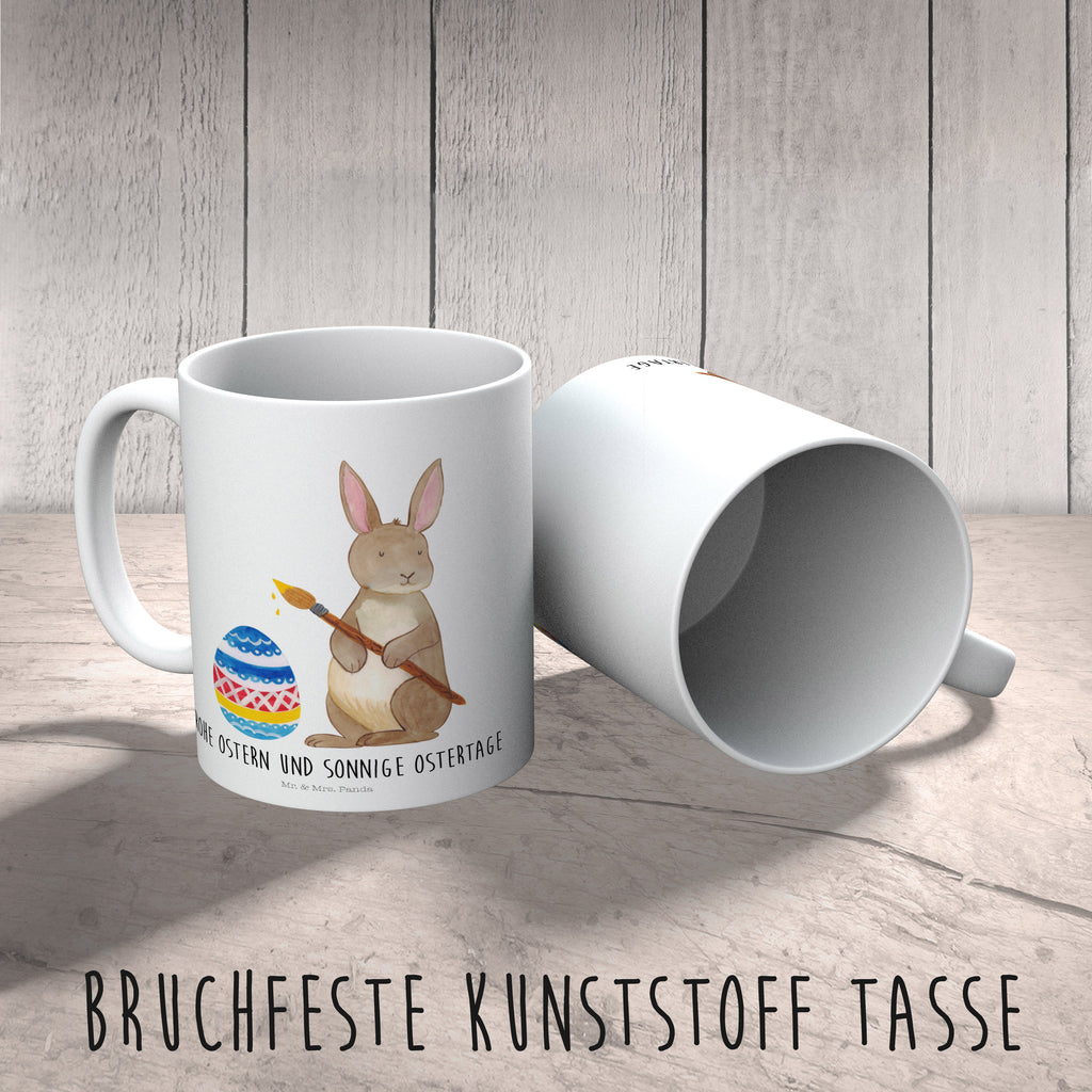 Kindertasse Hase Eiermalen Kunststoff Tasse, Kindergarten, Tasse, Trinkbecher, Camping Becher, Kaffeetasse, Kunststoffbecher, Kindergartenbecher, Outdoorgeschirr, Kunststoffgeschirr, Reisebecher, Reisetasse, Kinderbecher, Ostern, Osterhase, Ostergeschenke, Osternest, Osterdeko, Geschenk zu Ostern, Frohe Ostern, Ostergrüße, Osterblume, Osterei, bemalte Ostereier, Hase, Kaninchen, Eiermalen