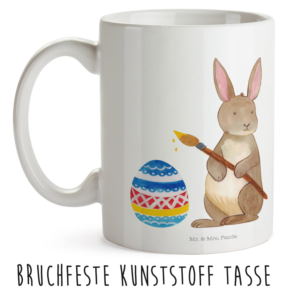 Kindertasse Hase Eiermalen Kunststoff Tasse, Kindergarten, Tasse, Trinkbecher, Camping Becher, Kaffeetasse, Kunststoffbecher, Kindergartenbecher, Outdoorgeschirr, Kunststoffgeschirr, Reisebecher, Reisetasse, Kinderbecher, Ostern, Osterhase, Ostergeschenke, Osternest, Osterdeko, Geschenk zu Ostern, Frohe Ostern, Ostergrüße, Osterblume, Osterei, bemalte Ostereier, Hase, Kaninchen, Eiermalen