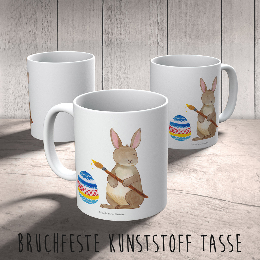 Kindertasse Hase Eiermalen Kunststoff Tasse, Kindergarten, Tasse, Trinkbecher, Camping Becher, Kaffeetasse, Kunststoffbecher, Kindergartenbecher, Outdoorgeschirr, Kunststoffgeschirr, Reisebecher, Reisetasse, Kinderbecher, Ostern, Osterhase, Ostergeschenke, Osternest, Osterdeko, Geschenk zu Ostern, Frohe Ostern, Ostergrüße, Osterblume, Osterei, bemalte Ostereier, Hase, Kaninchen, Eiermalen