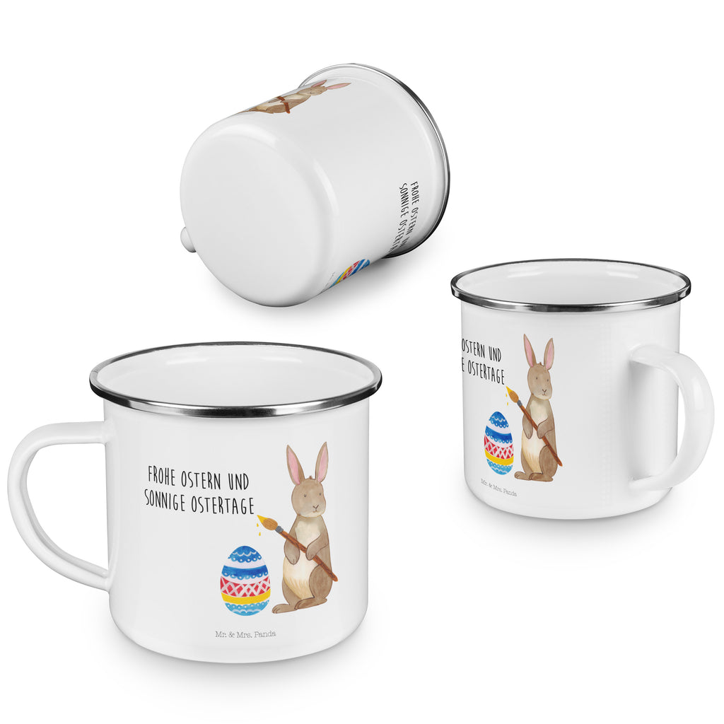 Camping Emaille Tasse Hase Eiermalen Campingtasse, Trinkbecher, Metalltasse, Outdoor Tasse, Emaille Trinkbecher, Blechtasse Outdoor, Emaille Campingbecher, Edelstahl Trinkbecher, Metalltasse für Camping, Kaffee Blechtasse, Camping Tasse Metall, Ostern, Osterhase, Ostergeschenke, Osternest, Osterdeko, Geschenk zu Ostern, Frohe Ostern, Ostergrüße, Osterblume, Osterei, bemalte Ostereier, Hase, Kaninchen, Eiermalen