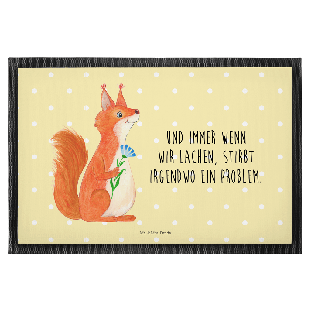 Fußmatte Eichhörnchen Blume Türvorleger, Schmutzmatte, Fußabtreter, Matte, Schmutzfänger, Fußabstreifer, Schmutzfangmatte, Türmatte, Motivfußmatte, Haustürmatte, Vorleger, Tiermotive, Gute Laune, lustige Sprüche, Tiere, Eichhörnchen, Eichhorn, Spruch positiv, Lachen, Spaß, Motivation Sprüche, Motivation Bilder, glücklich Spruch, Spruch Deko