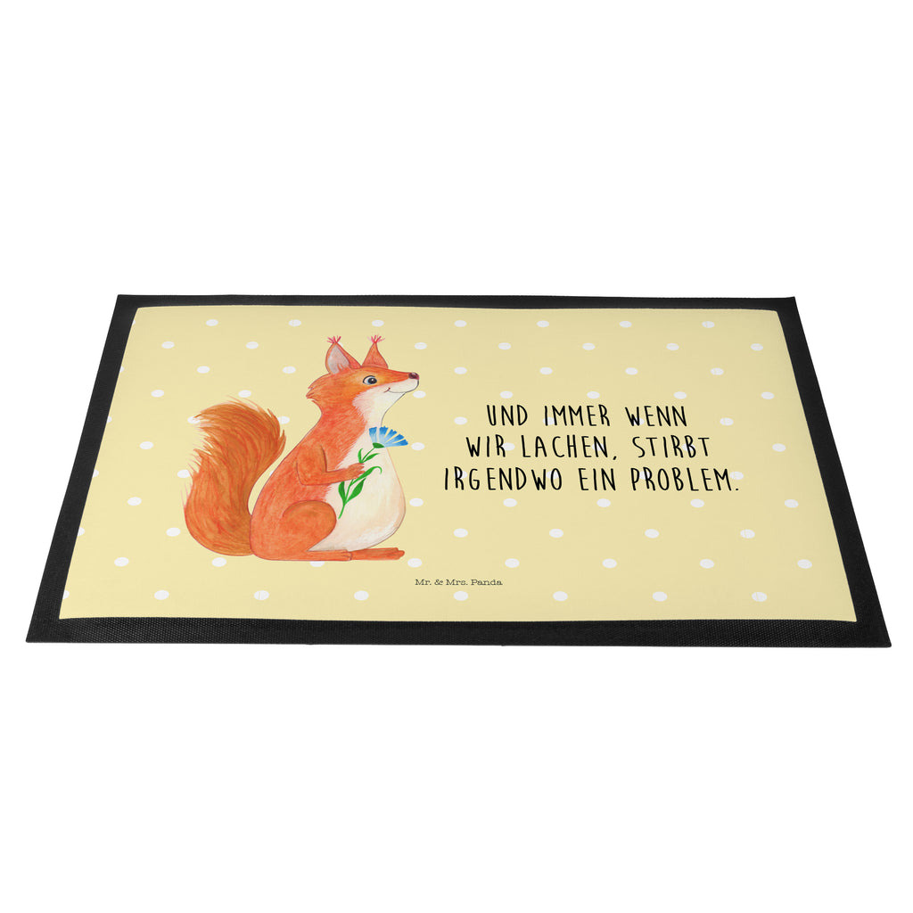Fußmatte Eichhörnchen Blume Türvorleger, Schmutzmatte, Fußabtreter, Matte, Schmutzfänger, Fußabstreifer, Schmutzfangmatte, Türmatte, Motivfußmatte, Haustürmatte, Vorleger, Tiermotive, Gute Laune, lustige Sprüche, Tiere, Eichhörnchen, Eichhorn, Spruch positiv, Lachen, Spaß, Motivation Sprüche, Motivation Bilder, glücklich Spruch, Spruch Deko