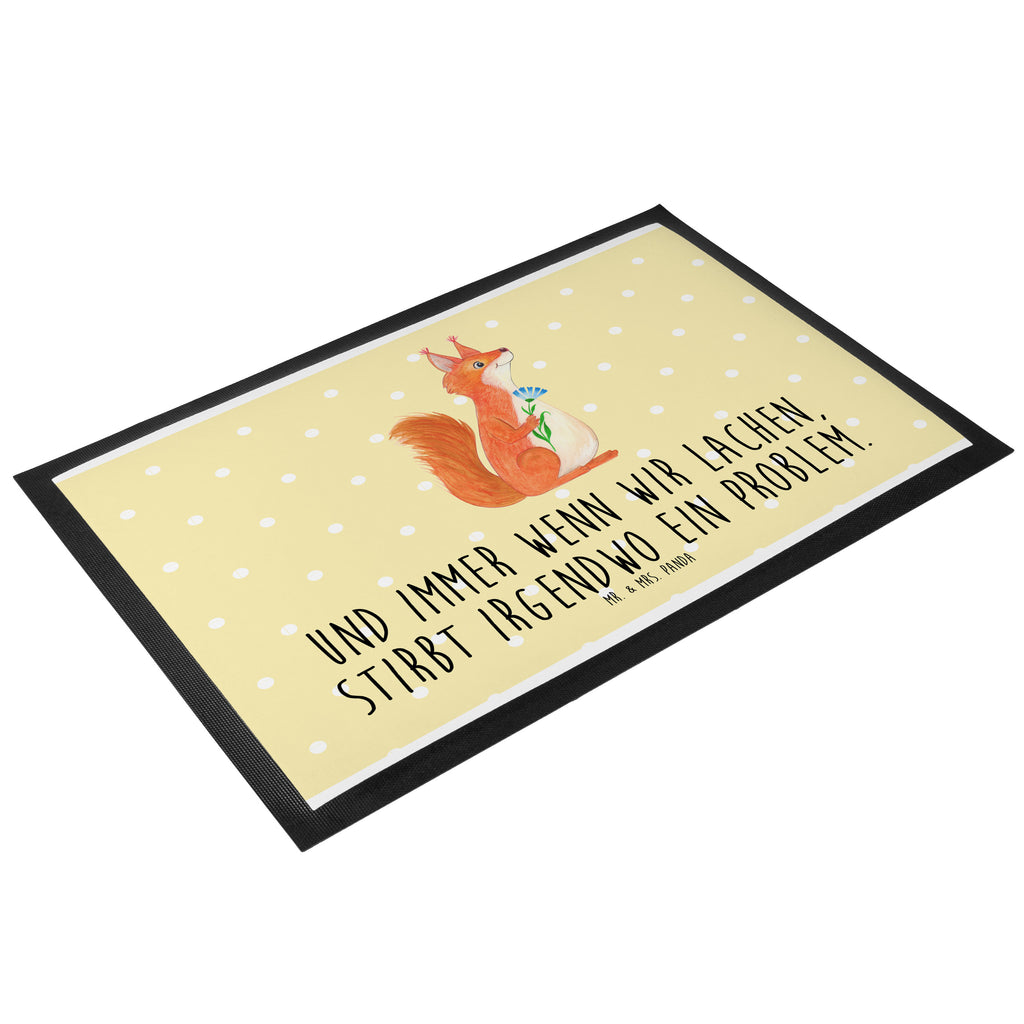 Fußmatte Eichhörnchen Blume Türvorleger, Schmutzmatte, Fußabtreter, Matte, Schmutzfänger, Fußabstreifer, Schmutzfangmatte, Türmatte, Motivfußmatte, Haustürmatte, Vorleger, Tiermotive, Gute Laune, lustige Sprüche, Tiere, Eichhörnchen, Eichhorn, Spruch positiv, Lachen, Spaß, Motivation Sprüche, Motivation Bilder, glücklich Spruch, Spruch Deko