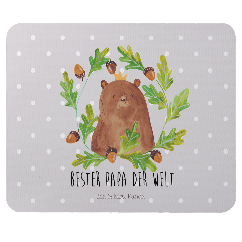 Mauspad Bär König Mousepad, Computer zubehör, Büroausstattung, PC Zubehör, Arbeitszimmer, Mauspad, Einzigartiges Mauspad, Designer Mauspad, Bär, Teddy, Teddybär, Papa, Papa Bär, bester Vater, bester Papa, weltbester Papa, Vatertag, Vater, Dad, Daddy, Papi