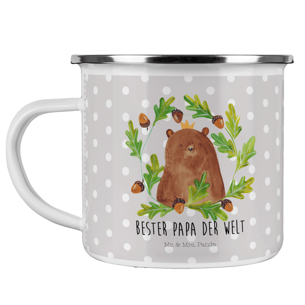 Camping Emaille Tasse Bär König Campingtasse, Trinkbecher, Metalltasse, Outdoor Tasse, Emaille Trinkbecher, Blechtasse Outdoor, Emaille Campingbecher, Edelstahl Trinkbecher, Metalltasse für Camping, Kaffee Blechtasse, Camping Tasse Metall, Bär, Teddy, Teddybär, Papa, Papa Bär, bester Vater, bester Papa, weltbester Papa, Vatertag, Vater, Dad, Daddy, Papi
