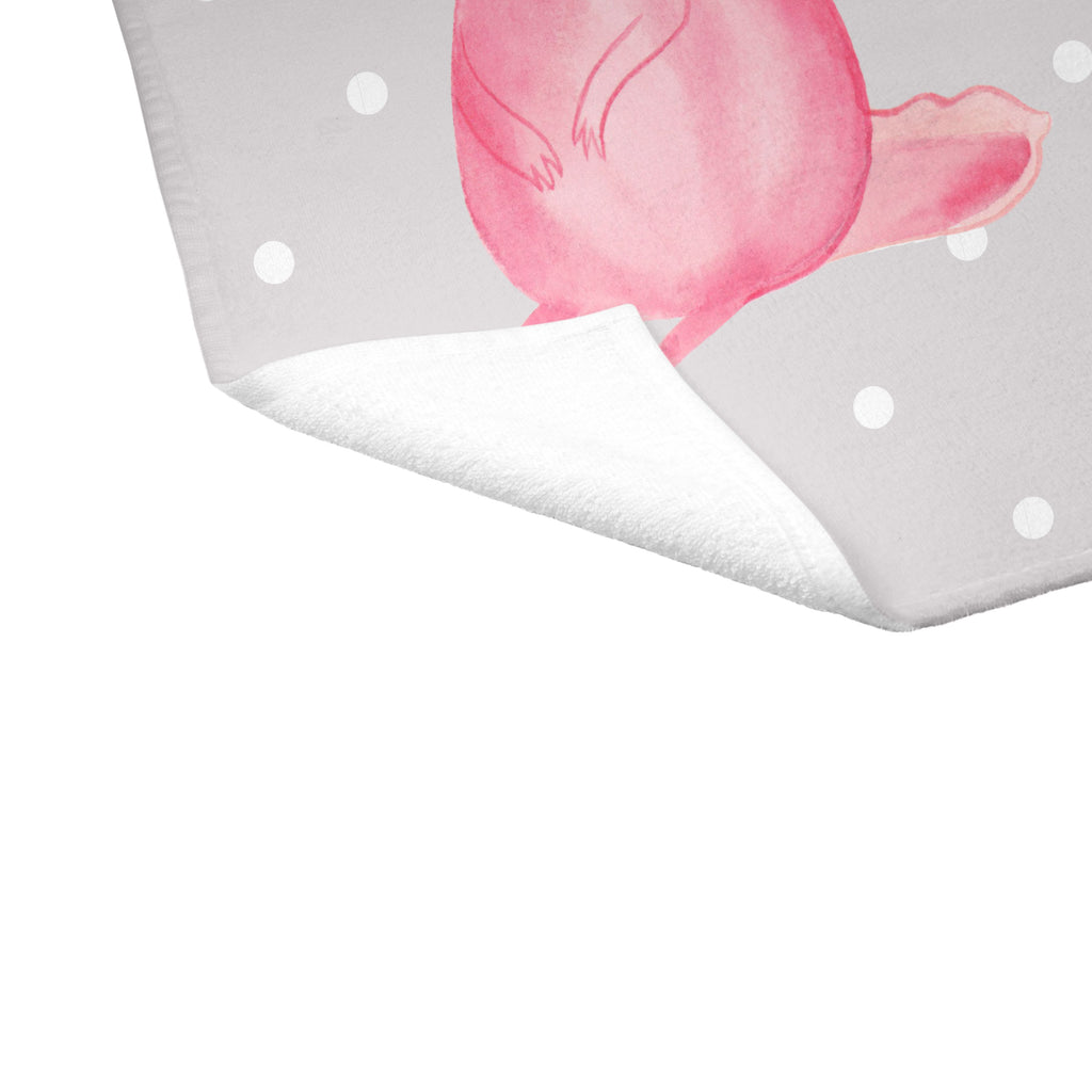 Gäste Handtuch Axolotl Gästetuch, Reisehandtuch, Sport Handtuch, Frottier, Kinder Handtuch, Axolotl, Molch, Axolot, vergnügt, fröhlich, zufrieden, Lebensstil, Weisheit, Lebensweisheit, Liebe, Freundin