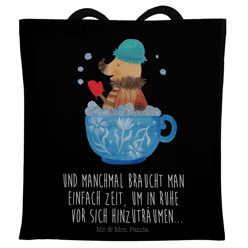 Tragetasche Nachtfalter Schaumbad Beuteltasche, Beutel, Einkaufstasche, Jutebeutel, Stoffbeutel, Tiermotive, Gute Laune, lustige Sprüche, Tiere, Nachtfalter, Schaumbad, Badezimmer, Bad, WC, Badezimmerdeko, Baden, Tasse, Träumen, verträumt, Ziele, Zeitmanagement