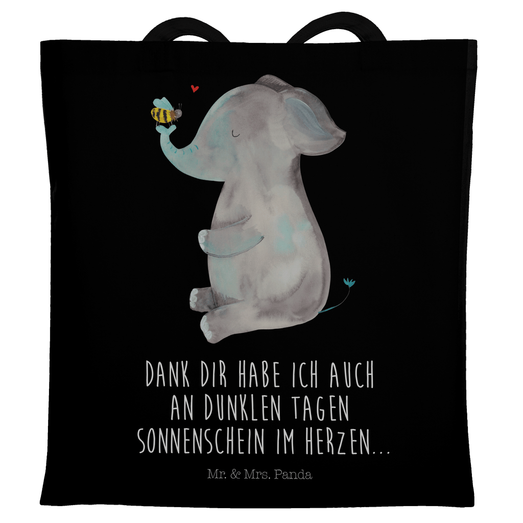 Tragetasche Elefant & Biene Beuteltasche, Beutel, Einkaufstasche, Jutebeutel, Stoffbeutel, Tiermotive, Gute Laune, lustige Sprüche, Tiere, Elefant, Biene, Liebe, Liebesbeweis, Jahrestag, Liebesgeschenk, Heiratsantrag, Hochzeitsgeschenk, Liebesspruch