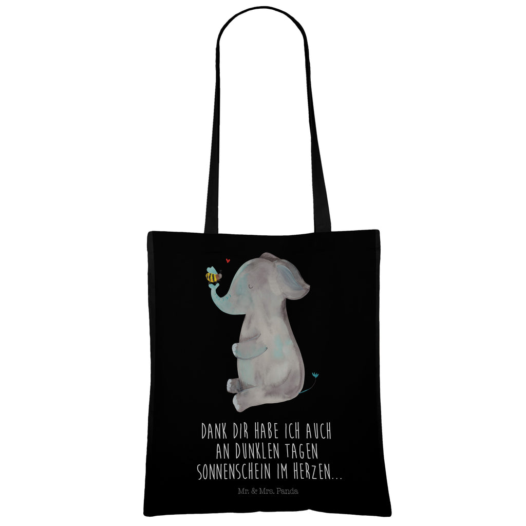 Tragetasche Elefant & Biene Beuteltasche, Beutel, Einkaufstasche, Jutebeutel, Stoffbeutel, Tiermotive, Gute Laune, lustige Sprüche, Tiere, Elefant, Biene, Liebe, Liebesbeweis, Jahrestag, Liebesgeschenk, Heiratsantrag, Hochzeitsgeschenk, Liebesspruch