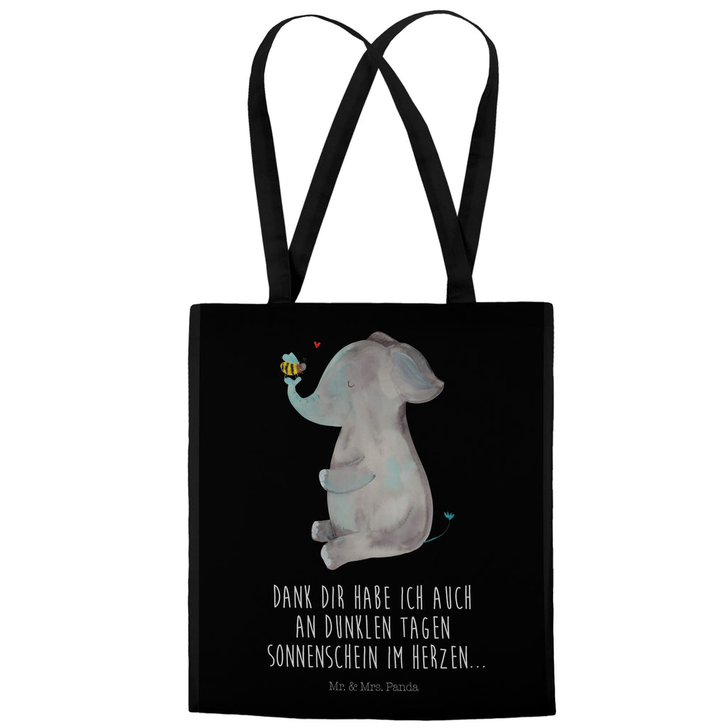 Tragetasche Elefant & Biene Beuteltasche, Beutel, Einkaufstasche, Jutebeutel, Stoffbeutel, Tiermotive, Gute Laune, lustige Sprüche, Tiere, Elefant, Biene, Liebe, Liebesbeweis, Jahrestag, Liebesgeschenk, Heiratsantrag, Hochzeitsgeschenk, Liebesspruch