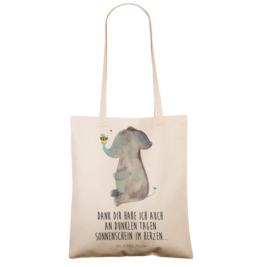 Tragetasche Elefant & Biene Beuteltasche, Beutel, Einkaufstasche, Jutebeutel, Stoffbeutel, Tiermotive, Gute Laune, lustige Sprüche, Tiere, Elefant, Biene, Liebe, Liebesbeweis, Jahrestag, Liebesgeschenk, Heiratsantrag, Hochzeitsgeschenk, Liebesspruch