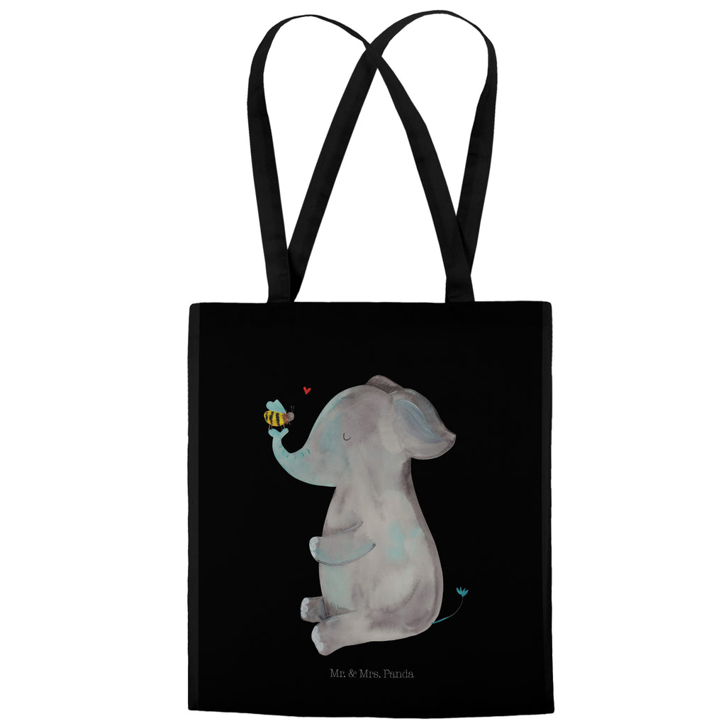Tragetasche Elefant & Biene Beuteltasche, Beutel, Einkaufstasche, Jutebeutel, Stoffbeutel, Tiermotive, Gute Laune, lustige Sprüche, Tiere, Elefant, Biene, Liebe, Liebesbeweis, Jahrestag, Liebesgeschenk, Heiratsantrag, Hochzeitsgeschenk, Liebesspruch