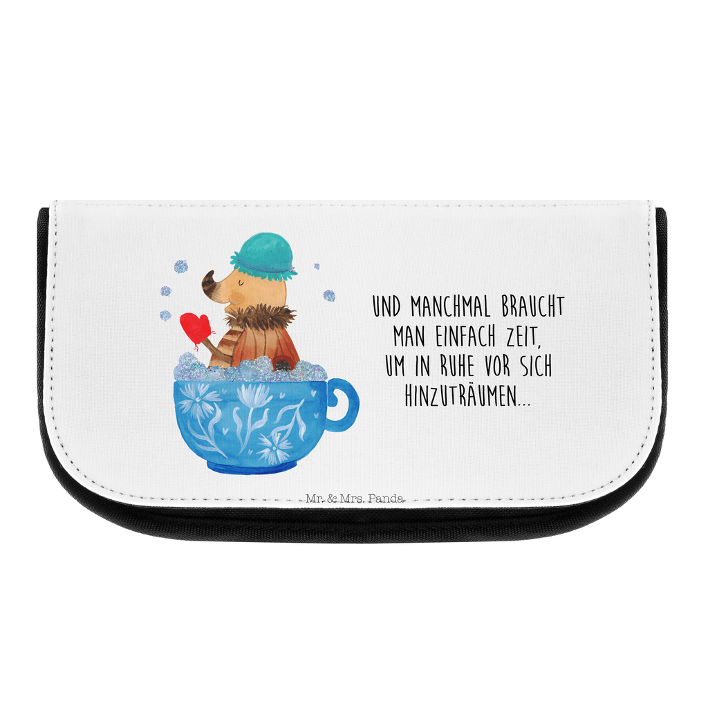 Kosmetiktasche Nachtfalter Schaumbad Kosmetikbeutel, Kulturtasche, Kulturbeutel, Schminktasche, Make-Up Tasche, Tiermotive, Gute Laune, lustige Sprüche, Tiere, Nachtfalter, Schaumbad, Badezimmer, Bad, WC, Badezimmerdeko, Baden, Tasse, Träumen, verträumt, Ziele, Zeitmanagement