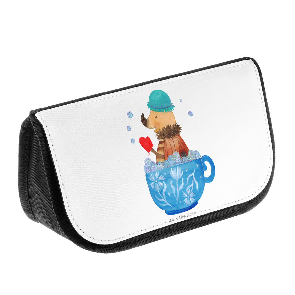 Kosmetiktasche Nachtfalter Schaumbad Kosmetikbeutel, Kulturtasche, Kulturbeutel, Schminktasche, Make-Up Tasche, Tiermotive, Gute Laune, lustige Sprüche, Tiere, Nachtfalter, Schaumbad, Badezimmer, Bad, WC, Badezimmerdeko, Baden, Tasse, Träumen, verträumt, Ziele, Zeitmanagement