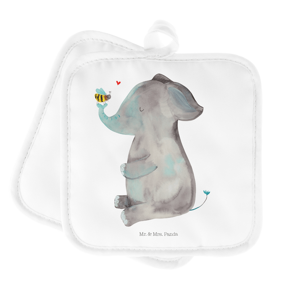 2er Set Topflappen  Elefant & Biene Topflappen, Topfuntersetzer, Ofenhandschuh, Topflappen Set, Topflappen lustig, Topflappen mit Spruch, Tiermotive, Gute Laune, lustige Sprüche, Tiere, Elefant, Biene, Liebe, Liebesbeweis, Jahrestag, Liebesgeschenk, Heiratsantrag, Hochzeitsgeschenk, Liebesspruch