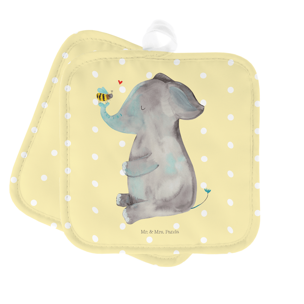 2er Set Topflappen  Elefant & Biene Topflappen, Topfuntersetzer, Ofenhandschuh, Topflappen Set, Topflappen lustig, Topflappen mit Spruch, Tiermotive, Gute Laune, lustige Sprüche, Tiere, Elefant, Biene, Liebe, Liebesbeweis, Jahrestag, Liebesgeschenk, Heiratsantrag, Hochzeitsgeschenk, Liebesspruch