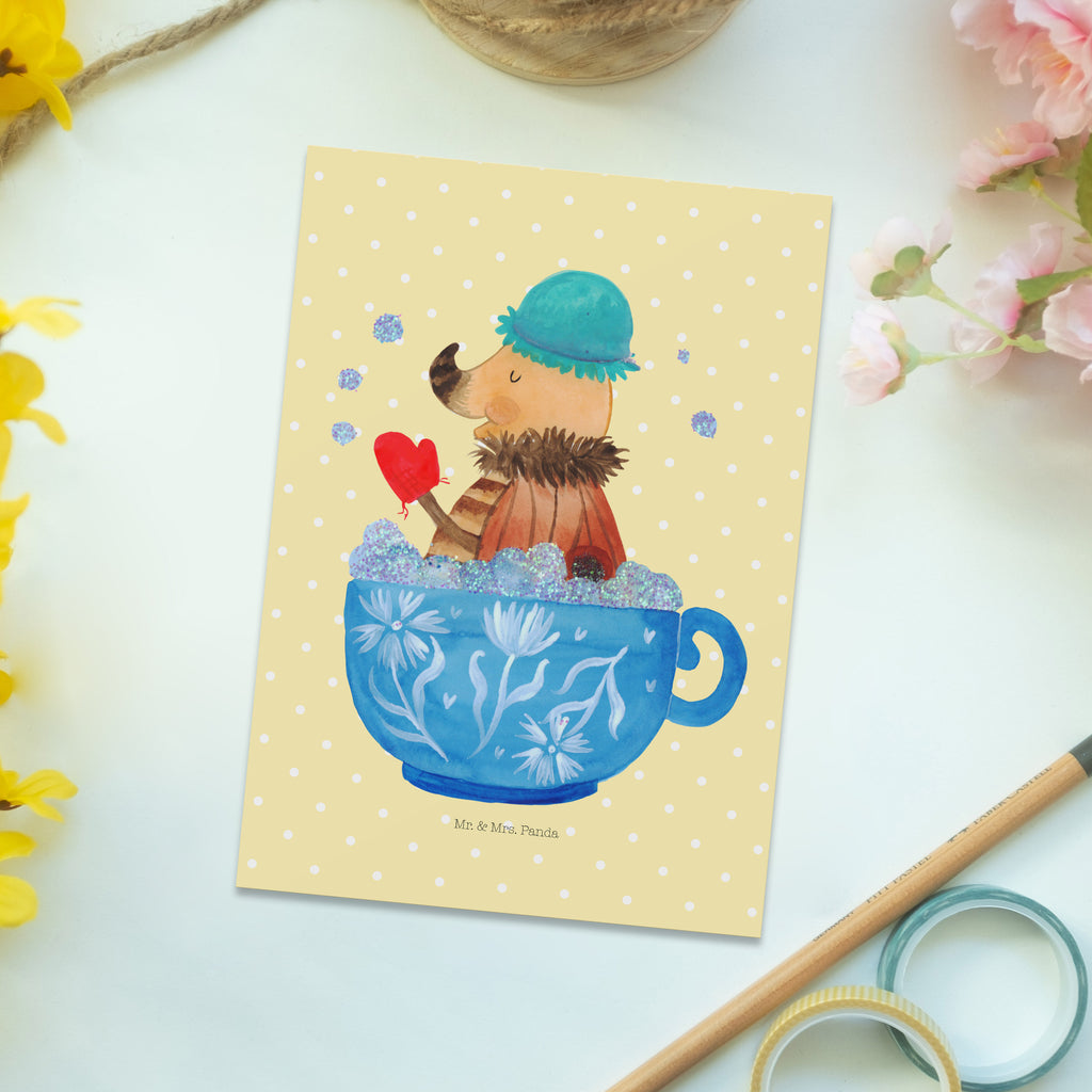 Postkarte Nachtfalter Schaumbad Geschenkkarte, Grußkarte, Karte, Einladung, Ansichtskarte, Geburtstagskarte, Einladungskarte, Dankeskarte, Tiermotive, Gute Laune, lustige Sprüche, Tiere, Nachtfalter, Schaumbad, Badezimmer, Bad, WC, Badezimmerdeko, Baden, Tasse, Träumen, verträumt, Ziele, Zeitmanagement