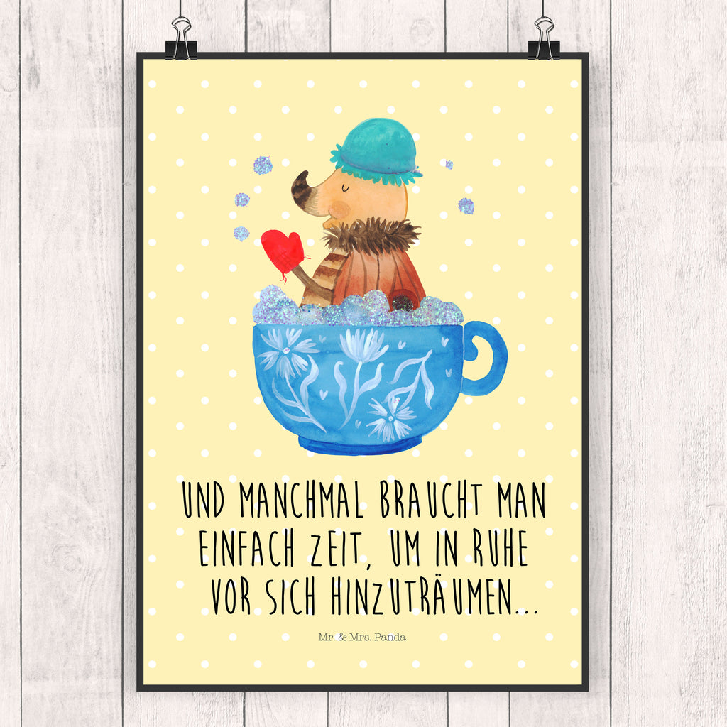 Poster Nachtfalter Schaumbad Poster, Wandposter, Bild, Wanddeko, Küchenposter, Kinderposter, Wanddeko Bild, Raumdekoration, Wanddekoration, Handgemaltes Poster, Mr. & Mrs. Panda Poster, Designposter, Kunstdruck, Posterdruck, Tiermotive, Gute Laune, lustige Sprüche, Tiere, Nachtfalter, Schaumbad, Badezimmer, Bad, WC, Badezimmerdeko, Baden, Tasse, Träumen, verträumt, Ziele, Zeitmanagement