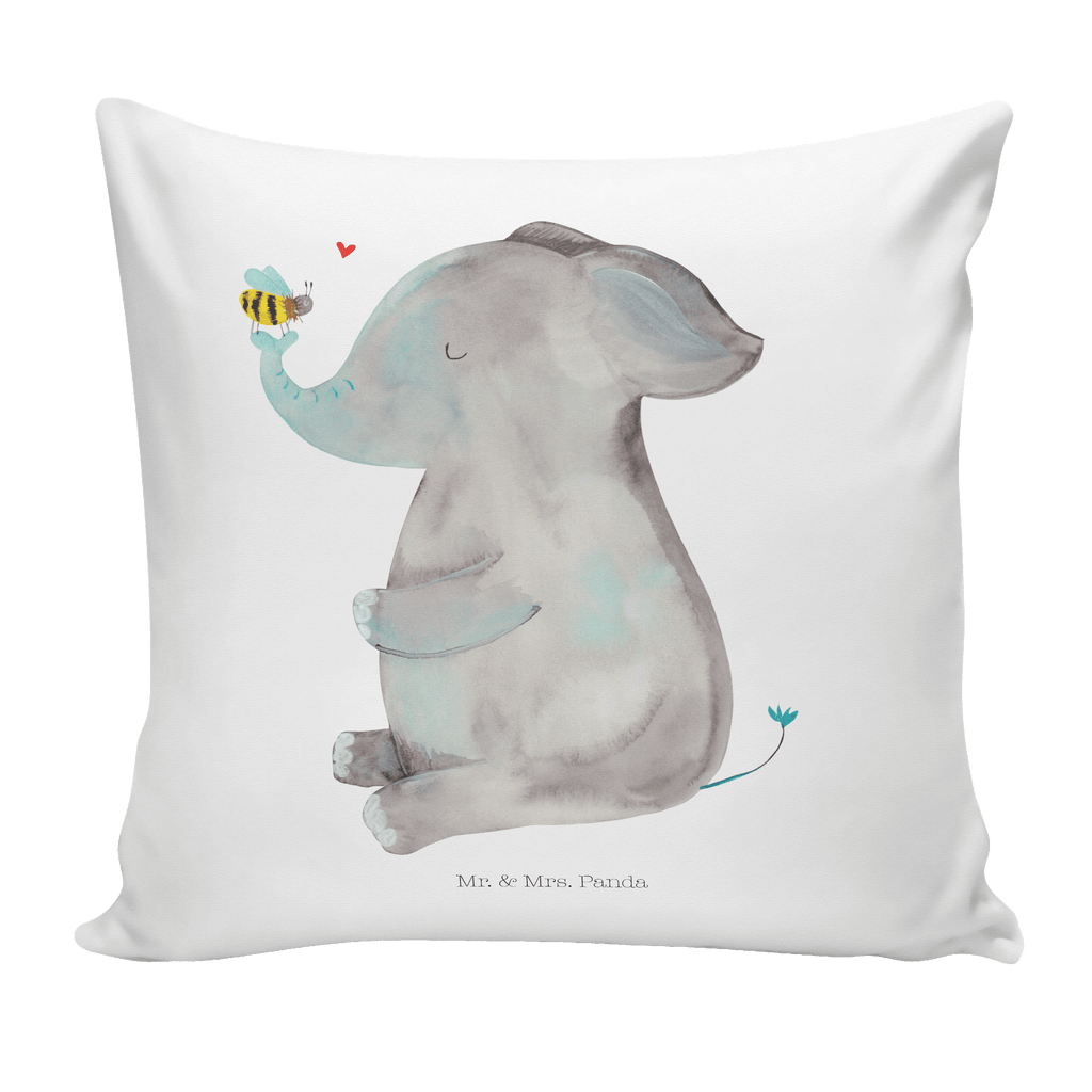 40x40 Kissen Elefant & Biene Kissenhülle, Kopfkissen, Sofakissen, Dekokissen, Motivkissen, Tiermotive, Gute Laune, lustige Sprüche, Tiere, Elefant, Biene, Liebe, Liebesbeweis, Jahrestag, Liebesgeschenk, Heiratsantrag, Hochzeitsgeschenk, Liebesspruch