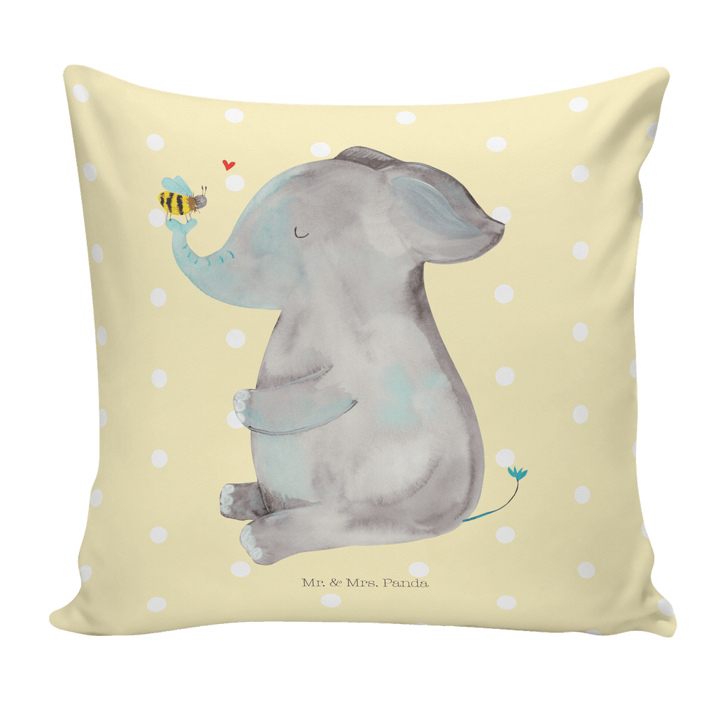 40x40 Kissen Elefant & Biene Kissenhülle, Kopfkissen, Sofakissen, Dekokissen, Motivkissen, Tiermotive, Gute Laune, lustige Sprüche, Tiere, Elefant, Biene, Liebe, Liebesbeweis, Jahrestag, Liebesgeschenk, Heiratsantrag, Hochzeitsgeschenk, Liebesspruch