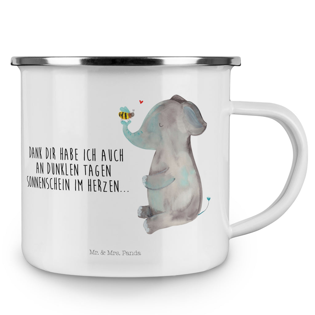 Camping Emaille Tasse Elefant & Biene Campingtasse, Trinkbecher, Metalltasse, Outdoor Tasse, Emaille Trinkbecher, Blechtasse Outdoor, Emaille Campingbecher, Edelstahl Trinkbecher, Metalltasse für Camping, Kaffee Blechtasse, Camping Tasse Metall, Tiermotive, Gute Laune, lustige Sprüche, Tiere, Elefant, Biene, Liebe, Liebesbeweis, Jahrestag, Liebesgeschenk, Heiratsantrag, Hochzeitsgeschenk, Liebesspruch