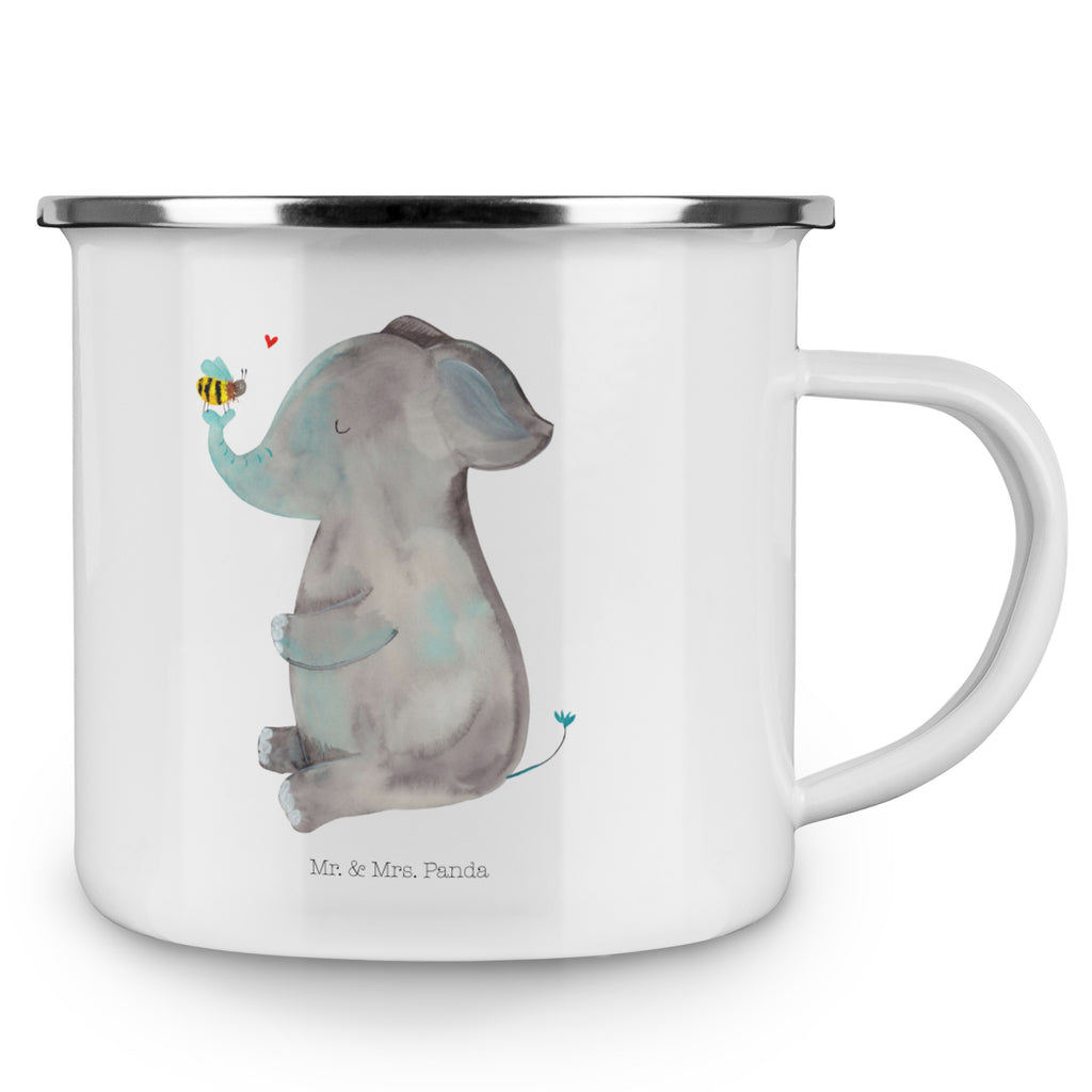 Camping Emaille Tasse Elefant & Biene Campingtasse, Trinkbecher, Metalltasse, Outdoor Tasse, Emaille Trinkbecher, Blechtasse Outdoor, Emaille Campingbecher, Edelstahl Trinkbecher, Metalltasse für Camping, Kaffee Blechtasse, Camping Tasse Metall, Tiermotive, Gute Laune, lustige Sprüche, Tiere, Elefant, Biene, Liebe, Liebesbeweis, Jahrestag, Liebesgeschenk, Heiratsantrag, Hochzeitsgeschenk, Liebesspruch