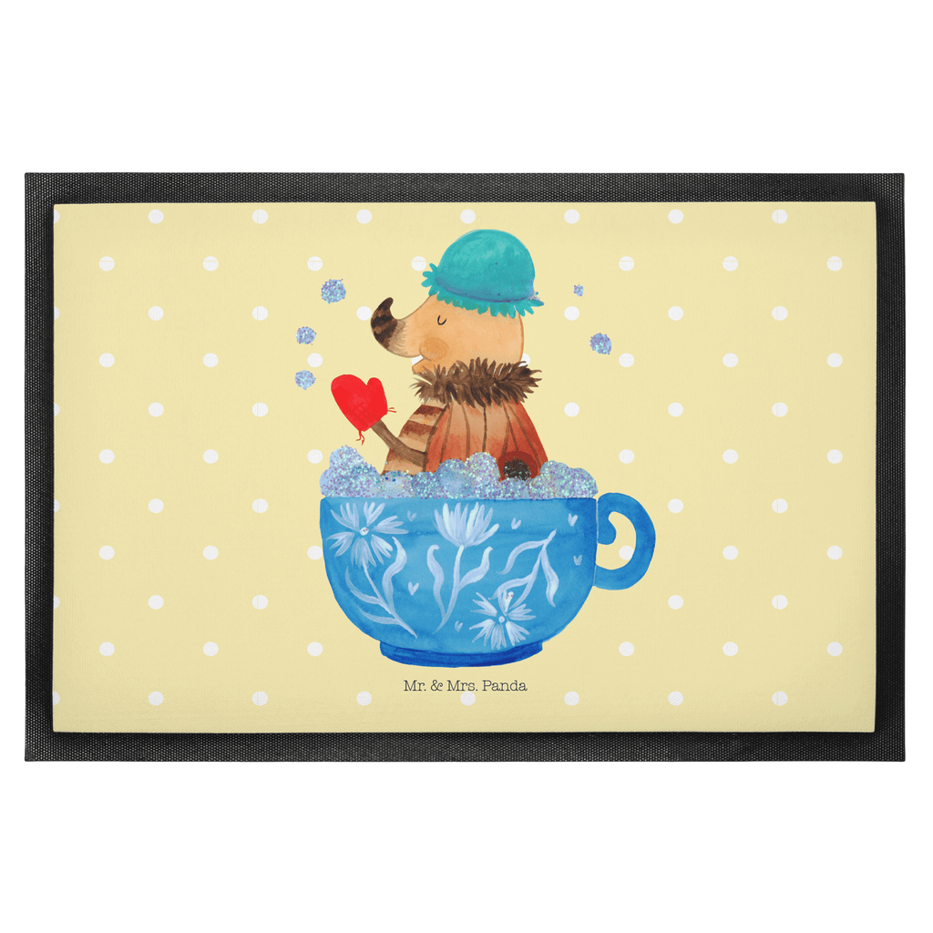 Fußmatte Nachtfalter Schaumbad Nachtfalter, Schaumbad, Badezimmer, Bad, WC, Badezimmerdeko, Baden, Tasse, Träumen, verträumt, Ziele, Zeitmanagement Türvorleger, Schmutzmatte, Fußabtreter, Matte, Schmutzfänger, Fußabstreifer, Schmutzfangmatte, Türmatte, Motivfußmatte,  Haustürmatte, Vorleger  süße Tiermotive, gute Laune, lustige Sprüche, Tiere