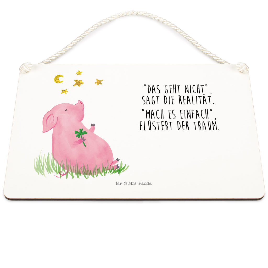 Deko Schild Glücksschwein Dekoschild, Deko Schild, Schild, Tür Schild, Türschild, Holzschild, Wandschild, Wanddeko, Tiermotive, Gute Laune, lustige Sprüche, Tiere, Glücksschwein. Glück, Schwein, Schweinchen, Sterne, Sernchen, Ziele, Träume, Motivation, Glücksbringer