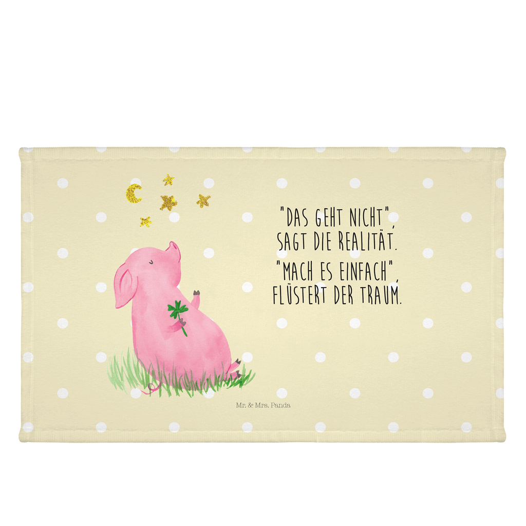 Gäste Handtuch Glücksschwein Gästetuch, Reisehandtuch, Sport Handtuch, Frottier, Kinder Handtuch, Tiermotive, Gute Laune, lustige Sprüche, Tiere, Glücksschwein. Glück, Schwein, Schweinchen, Sterne, Sernchen, Ziele, Träume, Motivation, Glücksbringer