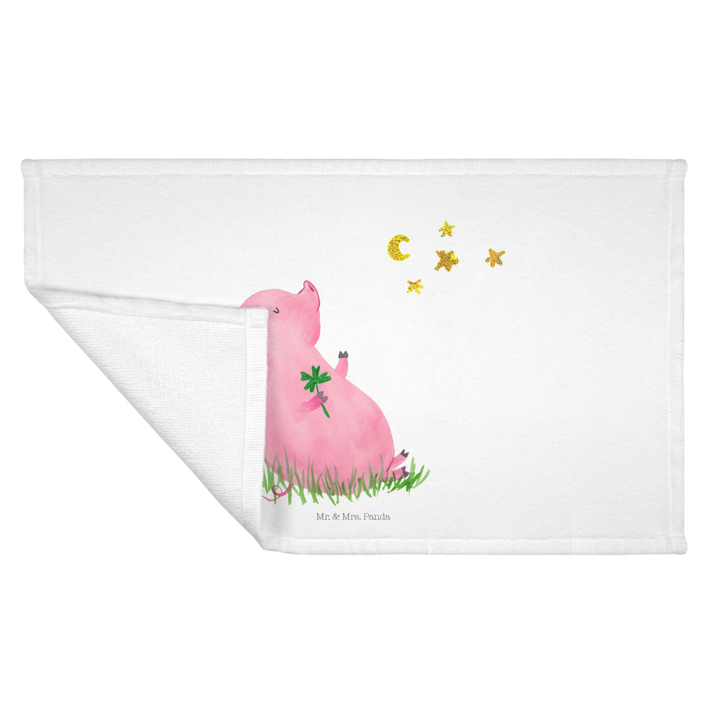 Gäste Handtuch Glücksschwein Gästetuch, Reisehandtuch, Sport Handtuch, Frottier, Kinder Handtuch, Tiermotive, Gute Laune, lustige Sprüche, Tiere, Glücksschwein. Glück, Schwein, Schweinchen, Sterne, Sernchen, Ziele, Träume, Motivation, Glücksbringer