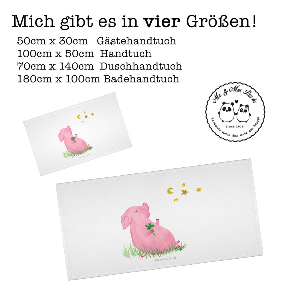 Gäste Handtuch Glücksschwein Gästetuch, Reisehandtuch, Sport Handtuch, Frottier, Kinder Handtuch, Tiermotive, Gute Laune, lustige Sprüche, Tiere, Glücksschwein. Glück, Schwein, Schweinchen, Sterne, Sernchen, Ziele, Träume, Motivation, Glücksbringer