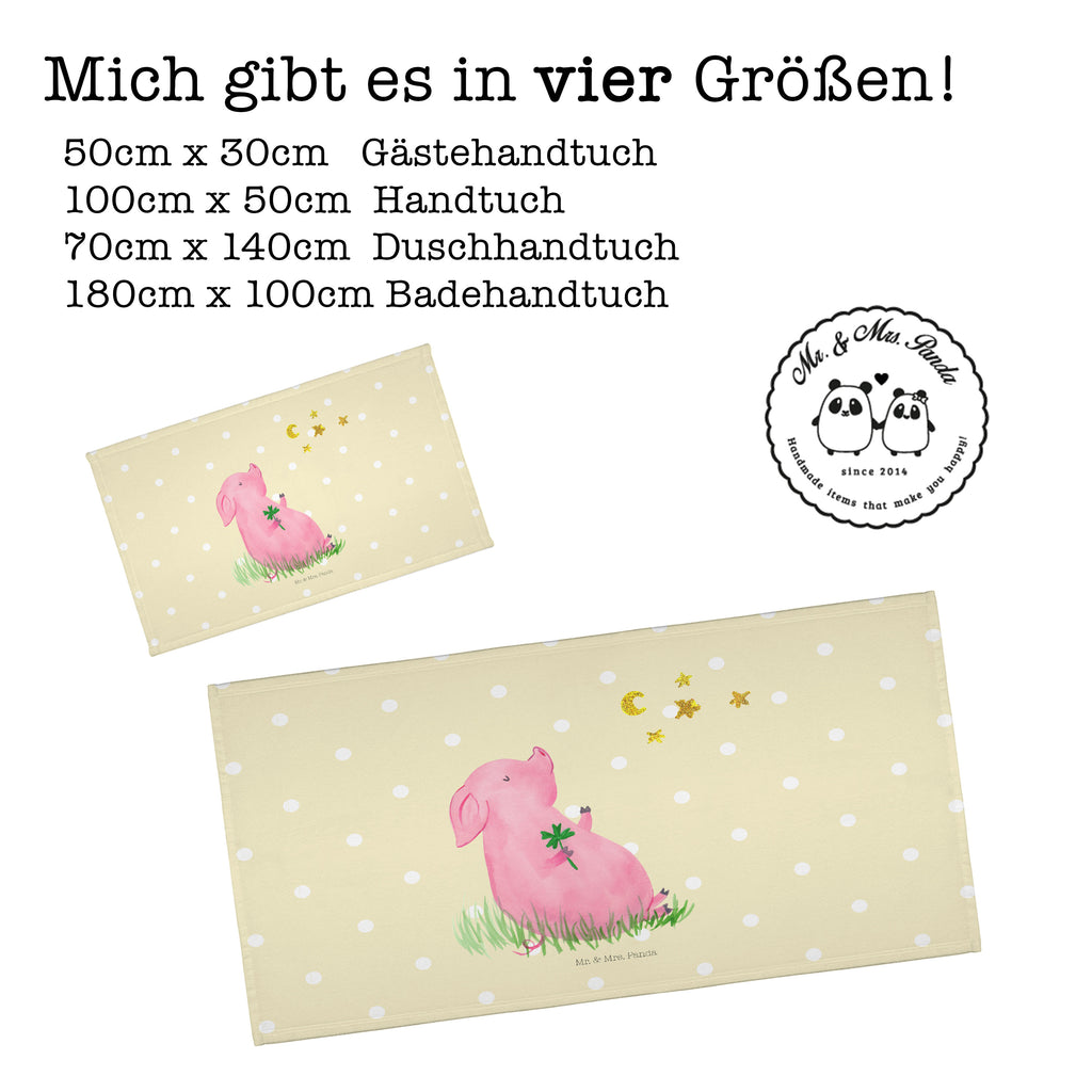 Gäste Handtuch Glücksschwein Gästetuch, Reisehandtuch, Sport Handtuch, Frottier, Kinder Handtuch, Tiermotive, Gute Laune, lustige Sprüche, Tiere, Glücksschwein. Glück, Schwein, Schweinchen, Sterne, Sernchen, Ziele, Träume, Motivation, Glücksbringer