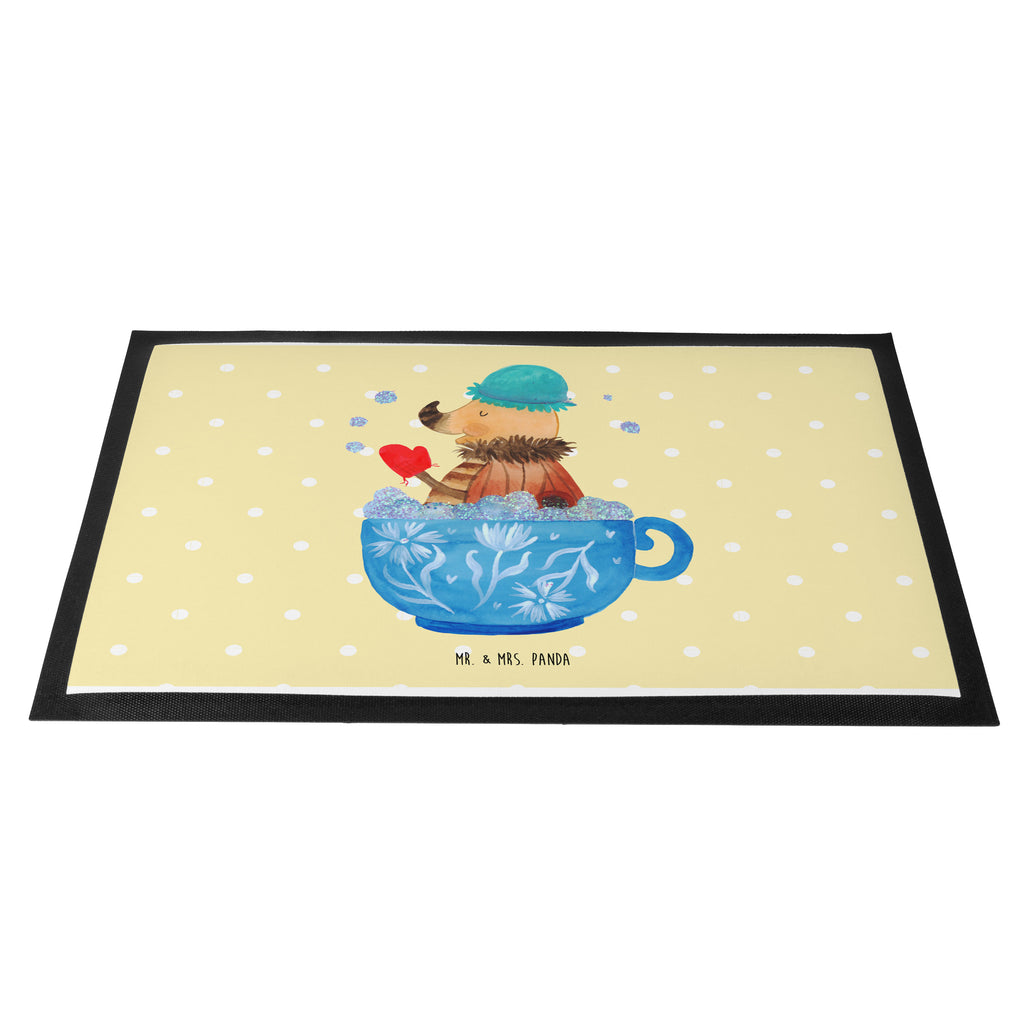 Fußmatte Nachtfalter Schaumbad Nachtfalter, Schaumbad, Badezimmer, Bad, WC, Badezimmerdeko, Baden, Tasse, Träumen, verträumt, Ziele, Zeitmanagement Türvorleger, Schmutzmatte, Fußabtreter, Matte, Schmutzfänger, Fußabstreifer, Schmutzfangmatte, Türmatte, Motivfußmatte,  Haustürmatte, Vorleger  süße Tiermotive, gute Laune, lustige Sprüche, Tiere