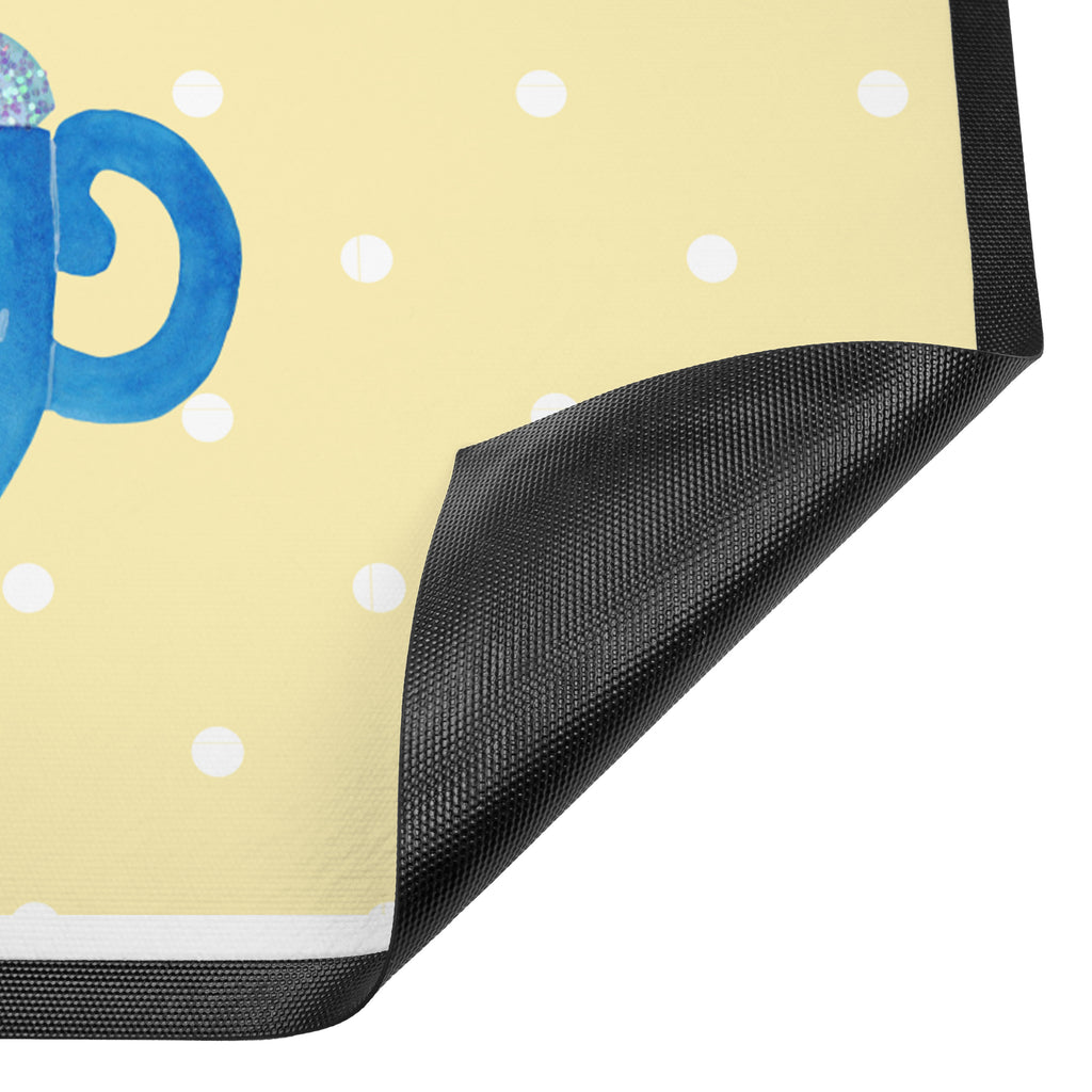 Fußmatte Nachtfalter Schaumbad Nachtfalter, Schaumbad, Badezimmer, Bad, WC, Badezimmerdeko, Baden, Tasse, Träumen, verträumt, Ziele, Zeitmanagement Türvorleger, Schmutzmatte, Fußabtreter, Matte, Schmutzfänger, Fußabstreifer, Schmutzfangmatte, Türmatte, Motivfußmatte,  Haustürmatte, Vorleger  süße Tiermotive, gute Laune, lustige Sprüche, Tiere